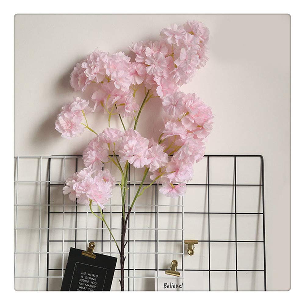Disposizione di Fiori di Ciliegio Fiore Artificiale Bouquet di Fiori di Pesco Bouquet da Sposa Arco da Sposa Decorazioni per Fondali Strada da Parete Fiore 96cm