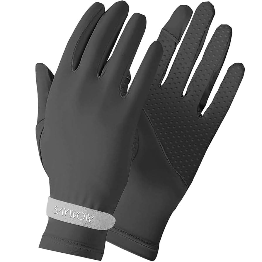 PALAY Sun Protection Gloves Women Non Slip Hand Gloves For Bike