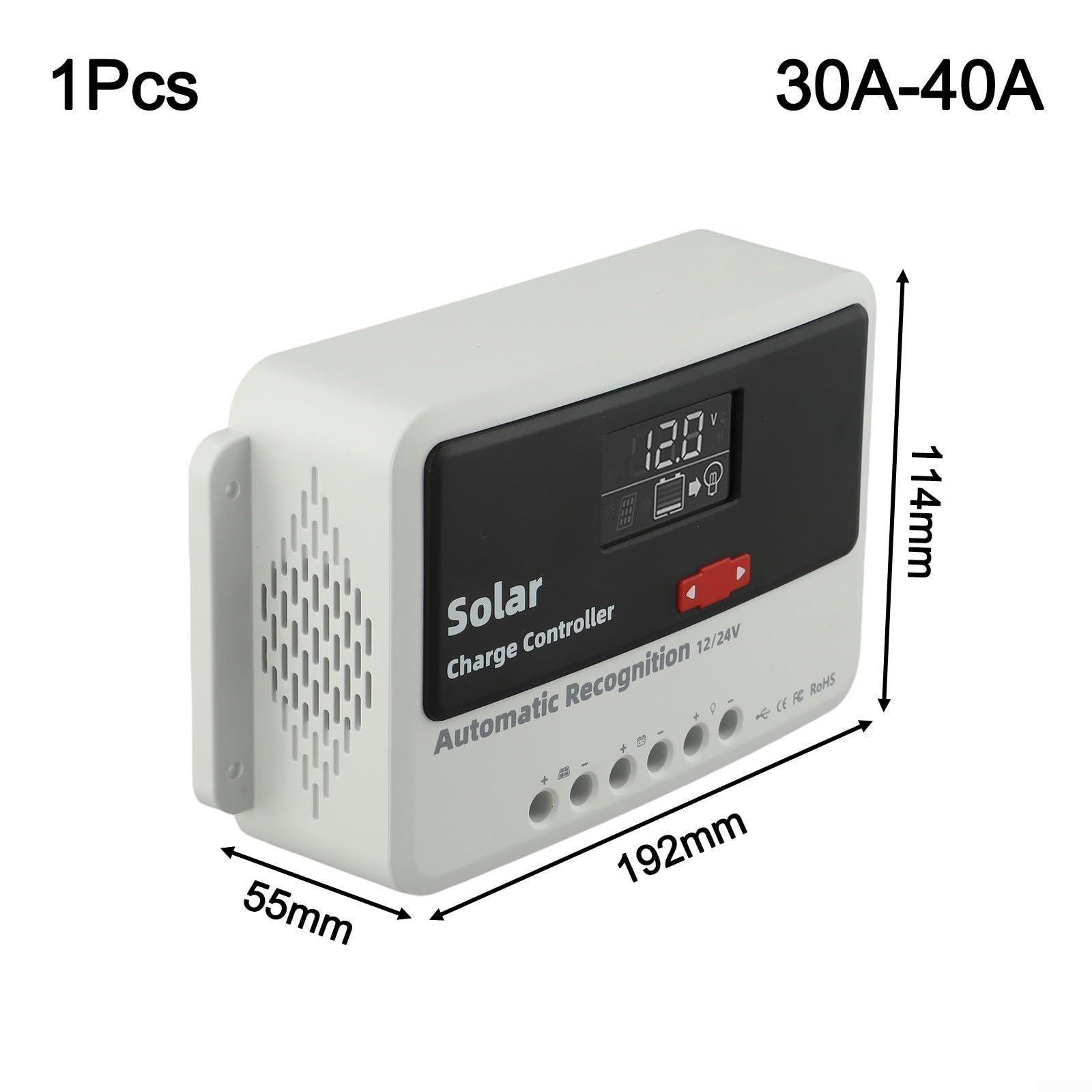 Solar para batería Regulador 10A-60A Multi-Modo Solar para batería (30A)
