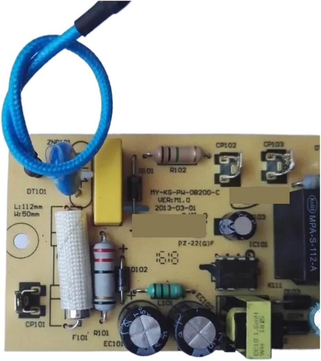 for Electric Pressure Cooker Power Board 8-pin Motherboard WCS5025/MY-CS5023 /MY-KG-PW-OB200-C