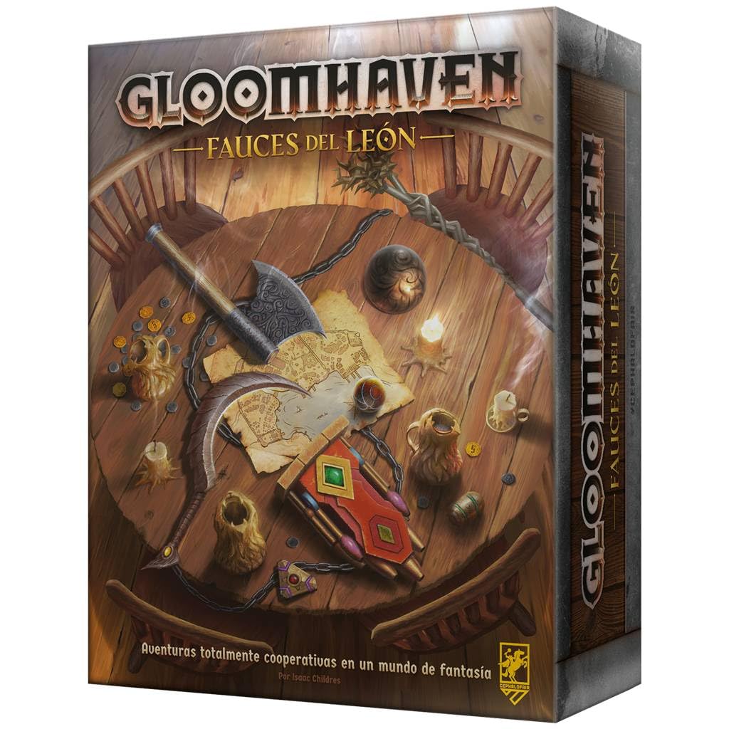 Gloomhaven – Juego De Mesa Cooperativo De Fantasía Y Estrategia Para 1-4 Jugadores, Campaña Épica En Español (Segunda Edición)