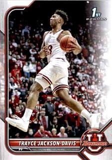 2021-22 Bowman University Basketball #40 Trayce Jackson-Davis Indiana Hoosiers