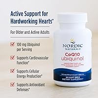 Vista 3 de Nordic Naturals Nordic CoQ10 Ubiquinol - 60 Mini Cápsulas Blandas - 100 mg de Coenzima Q10 (CoQ10) Ubiquinol - Salud del Corazón y el Cerebro