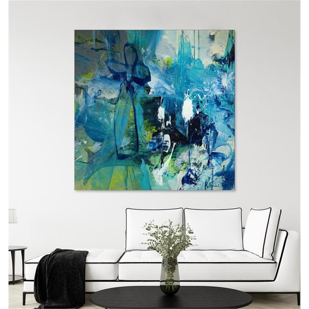 Amazon.com: Giant Art 72x72 Abstract Flower Fine Art Giant Canvas