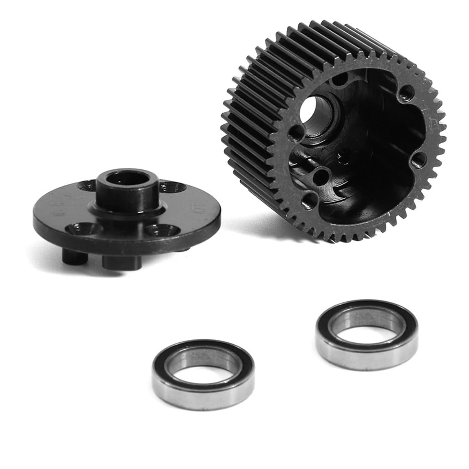 47-29T Steel Diff Case Gear Set Gearbox Differential Transmission Gear Compatible for ARRMA 1/10 Gorgon 4X2 MEGA 550 Brushed Monster Truck RTR-ARA3230ST1 Replace for ARA311095