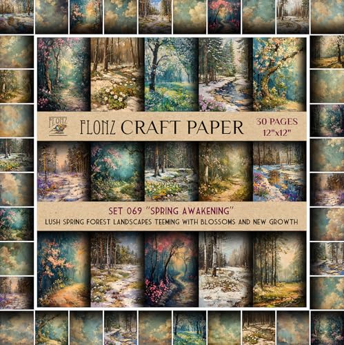 Papier de scrapbooking 30,5 x 30,5 cm pour vos albums photos