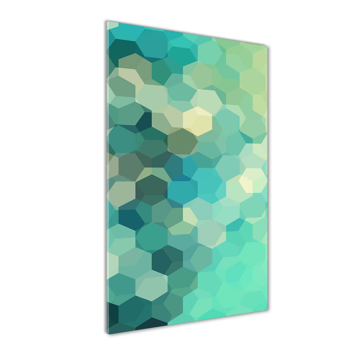 Impression sur verre anti-taches pour cuisine Tulup bleu