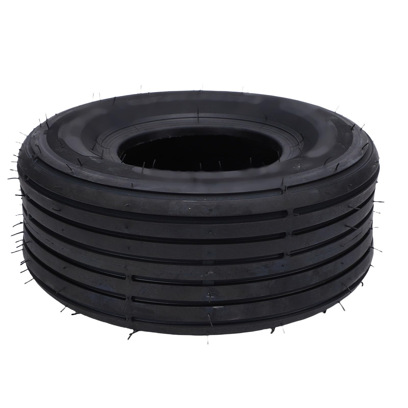 aqxreight 15x6.00 6 Turno de Césped Tiradora de Cortacésped 4PLE Capacidad de Carga de 440 Libras sin Tuberías de Servicio Pesado con Rueda de 6 Pulgadas para el Carro de la