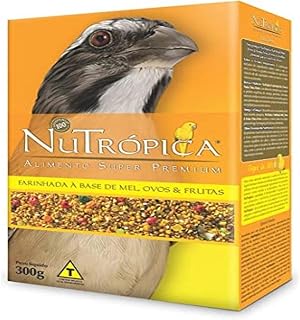 NuTrópica Farinhada Trinca-Ferro com Mel, Ovos e Frutas - 300 g