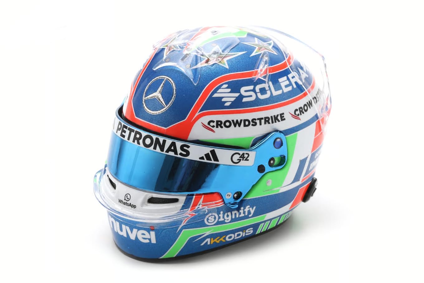Kimi Antonelli, Imola GP Special Edition, 1/5 Scale Model Mini Helmet 2025