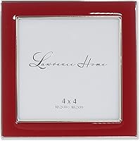 Vista 27 de Lawrence Frames Marco de metal, esmalte pulido, negro, 4x4
