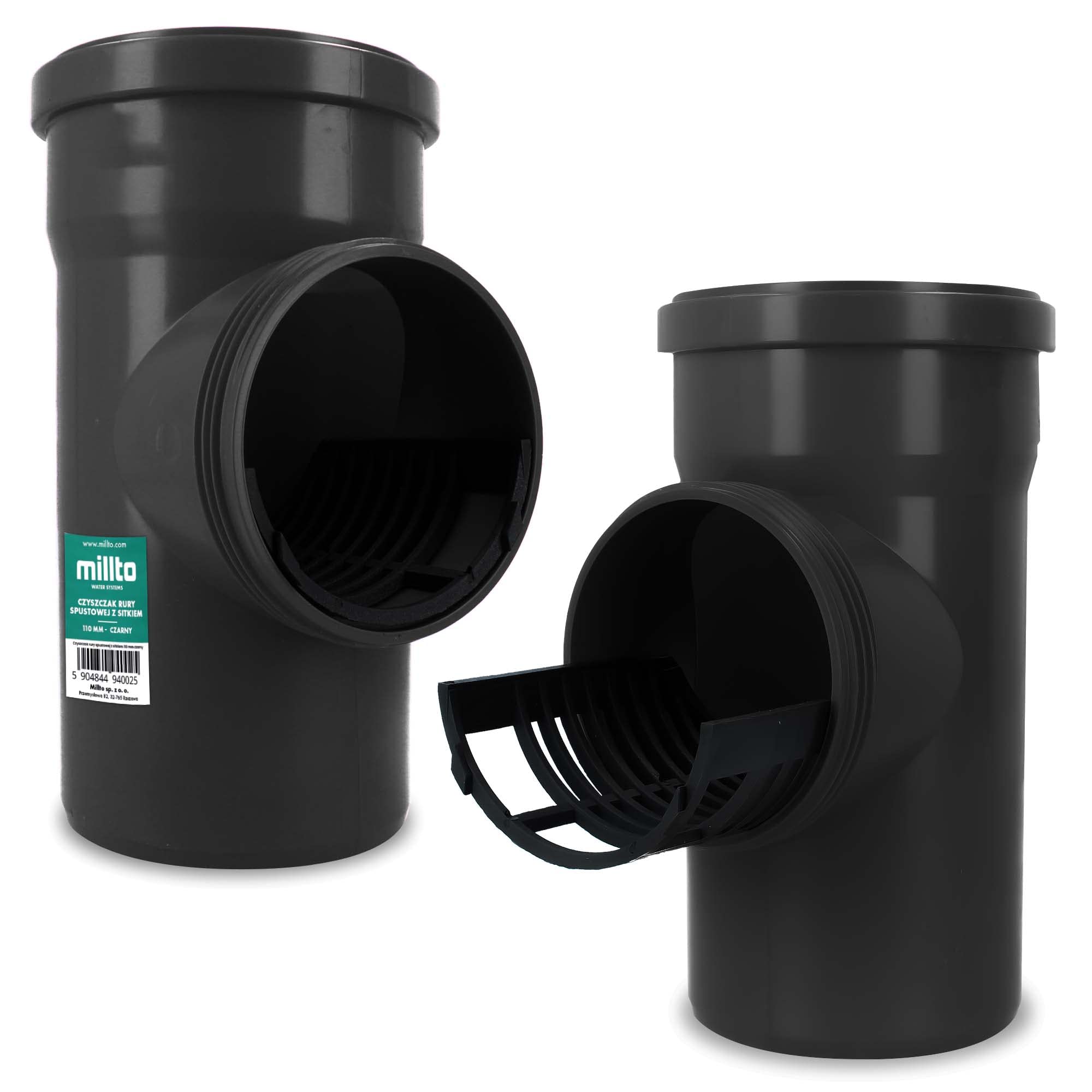 Filtro Per Tubo Pioggia In Acciaio Inox – Anti-detriti Per Grondaie E Balconi (ø 90-100 Mm)