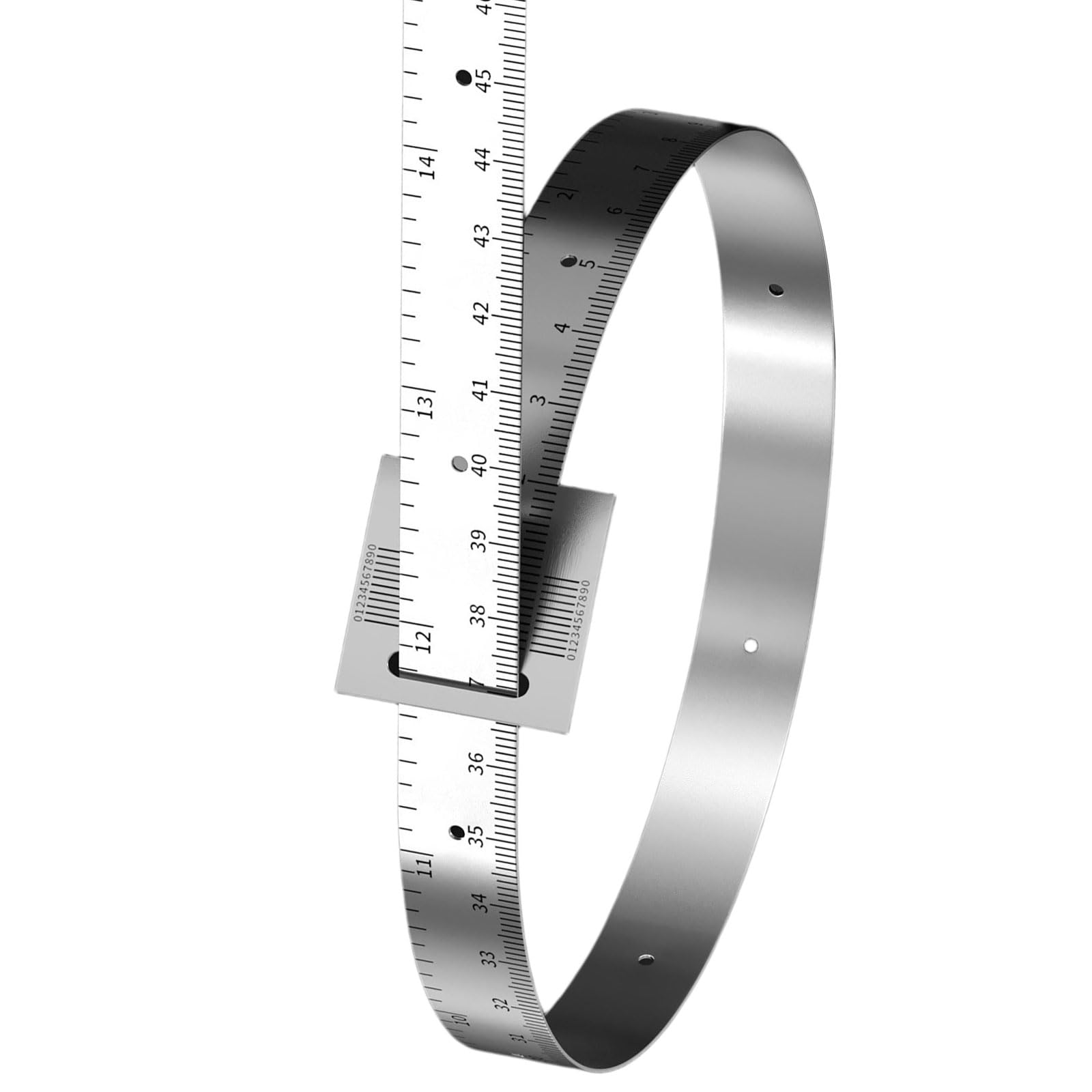Rustproof Stainless Steel Diameter Tape Extra Thick Circumference Ruler with Easy to Read Scale for Various Applications Rustproof Steel Accuracy Ratio Tape