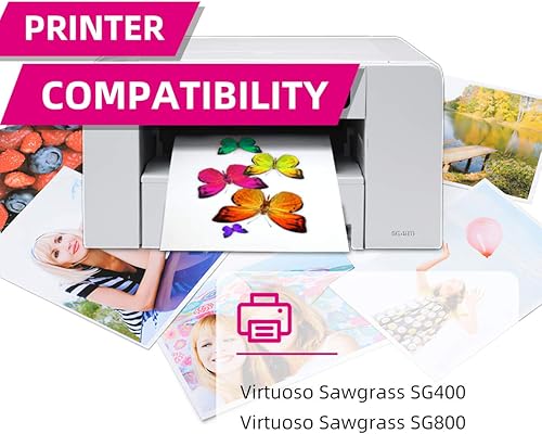 Miniatura 2 de IN INTACTECH Cartucho de tinta de sublimación SG400 SG800 y unidad de recolección de residuos compatible con impresora Sawgrass Virtuoso SG 400 SG