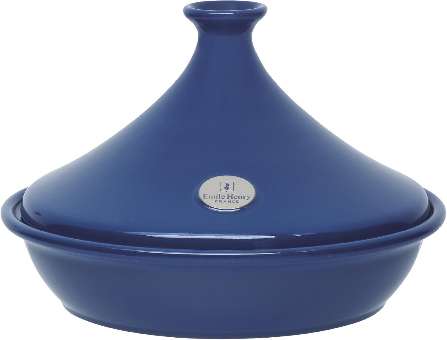 Emile Henry Flame Top 2.6 Quart Tagine, Azur Home & Kitchen