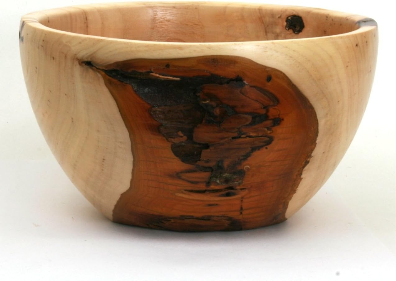 Lathe Turned Wooden Bowl made from the Pecan Tree Tree that fell during Hurricane Matthew here in Southeastern North Carolina. #152