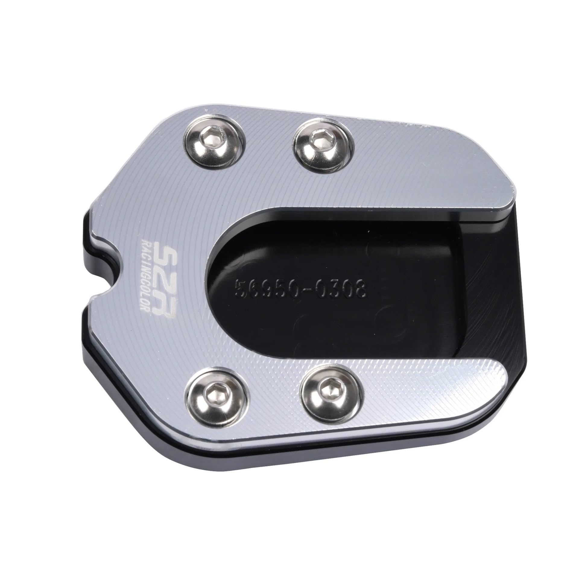 Kickstand support pad for CFMOTO 800MT - side-stand extension plate