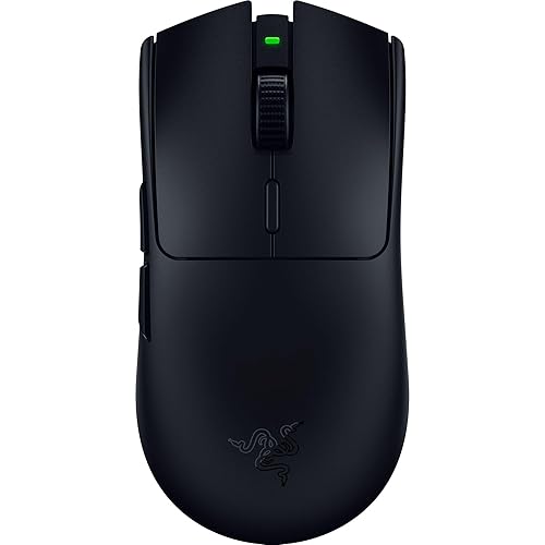 Razer Viper V3 HyperSpeed Wireless Esports Gaming Mouse: 82g Lightweight - Up to 280 Hr Battery - 30K DPI Optical Sensor - Gen-2 Mechanical Switches - 8 Programmable Controls - Classic Black