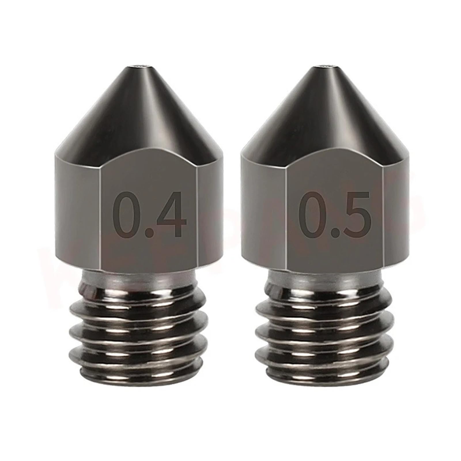 Części do drukarek 3D MK8 Dysza 0,2 mm-1,0 mm dla 1,75 mm Materiał eksploatacyjny CR10 CR10S Ender-3 Głowica wytłaczarki ze stali hartowanej (10 szt. dla 1,75 mm, 0,3 mm)