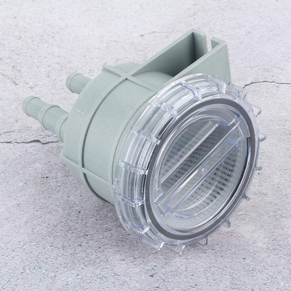 Filtro Colador de Entrada de Agua Cruda Transparente, Protege el Motor SF-SWF002, Filtro de Agua de Mar Marina para Tamaños de Manguera de 1 a 1,5 Pulgadas, Filtro
