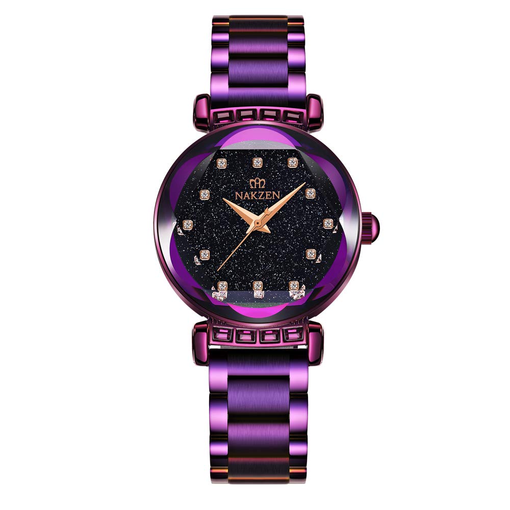 Nakzen Fashion Ladies Waterproof Analogue Quartz Wrist Watch With