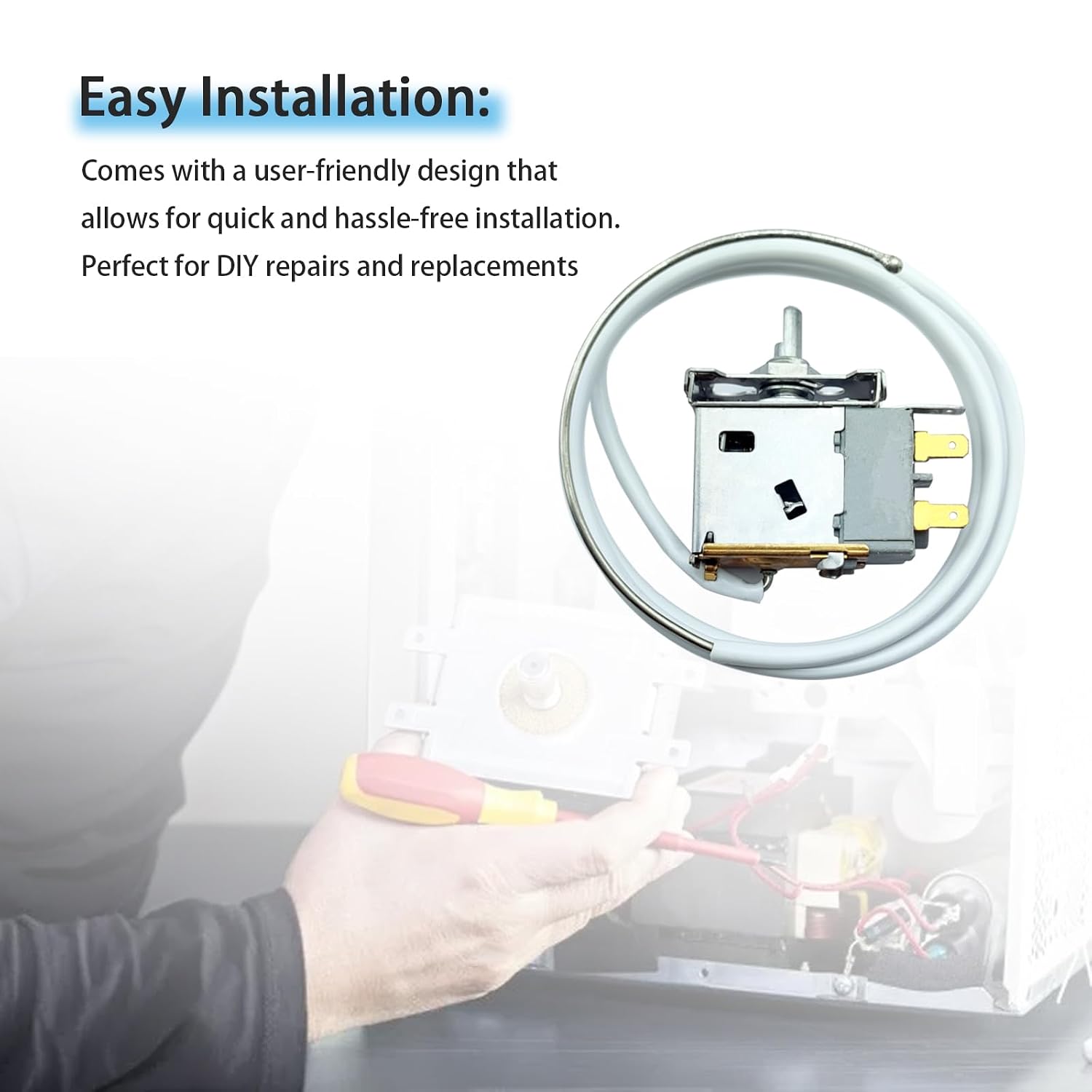Refrigerator Thermostat Temperature Controller for Mini Fridge Freezer