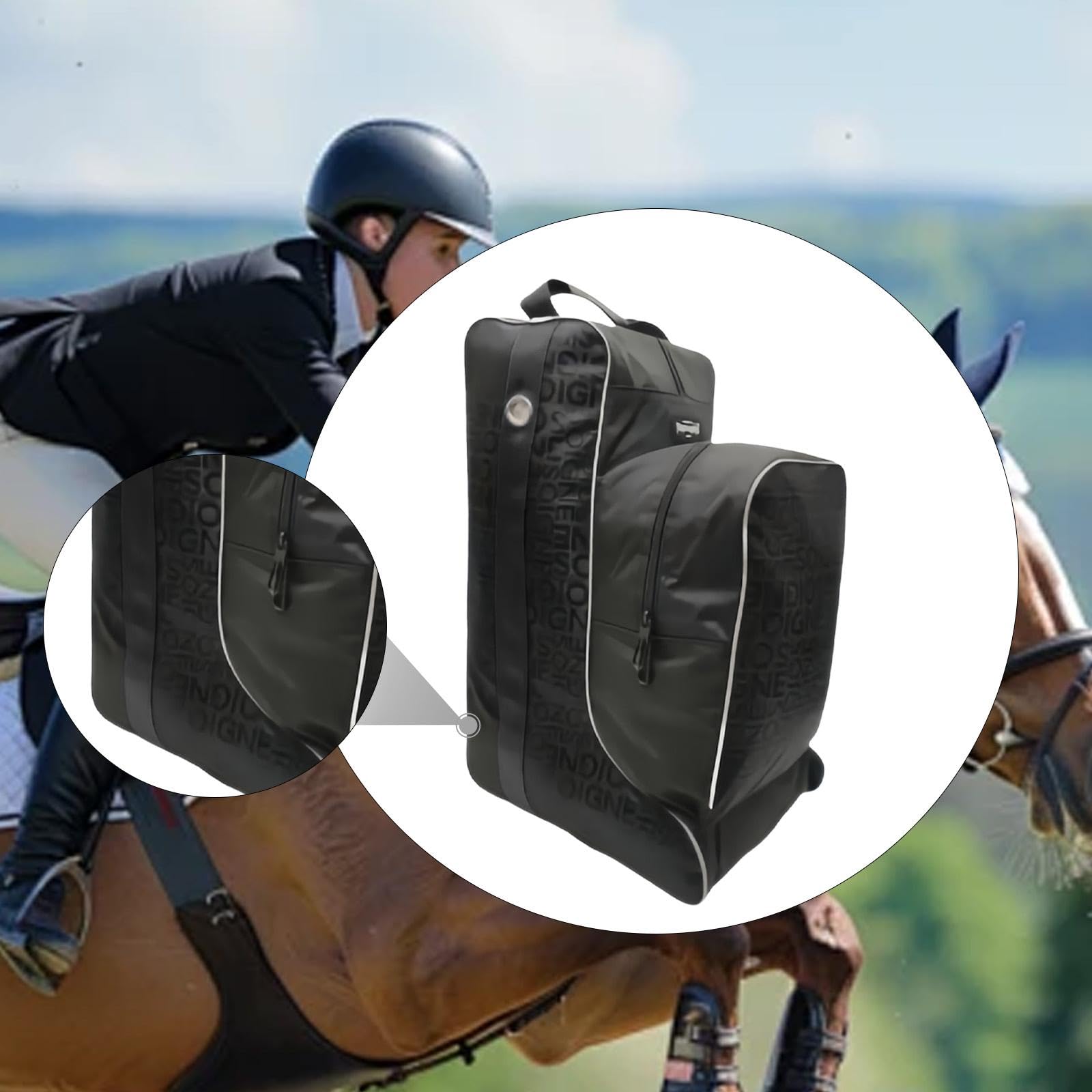 Bolsa para Botas de Equitación de Tela Oxford Impermeable