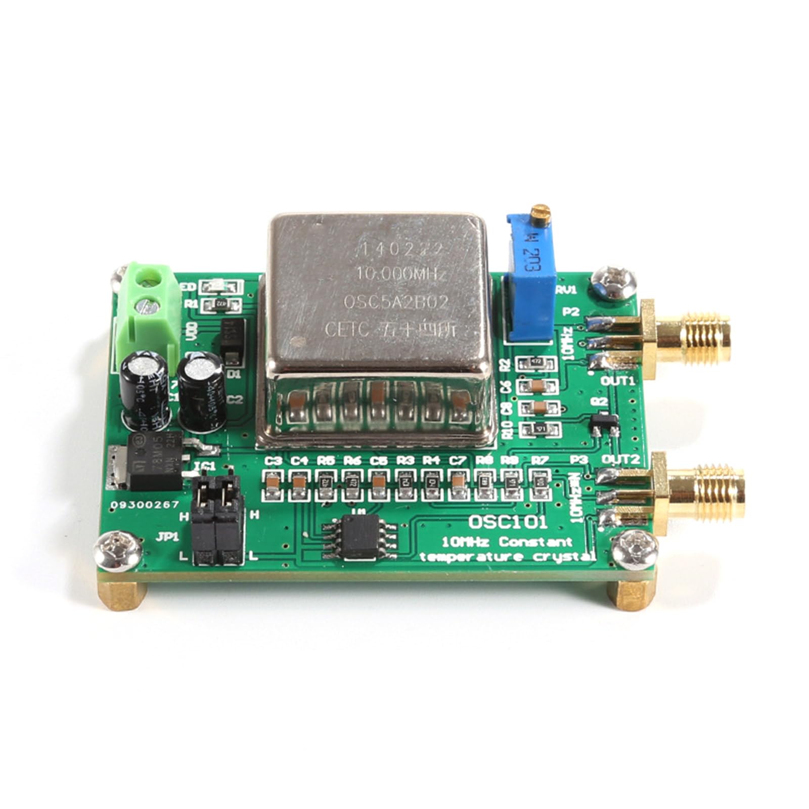 OCXO - Calibrador de cristal de referencia de frecuencia de 10 MHz, generador de señales de temperatura