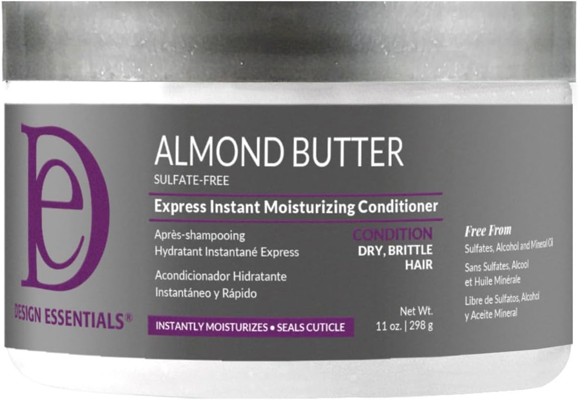 Almond Butter Express Instant Moisturizing Conditioner, For Hydrating and Moisturizing Dry, Brittle Hair, 11 oz (Pack of 1)