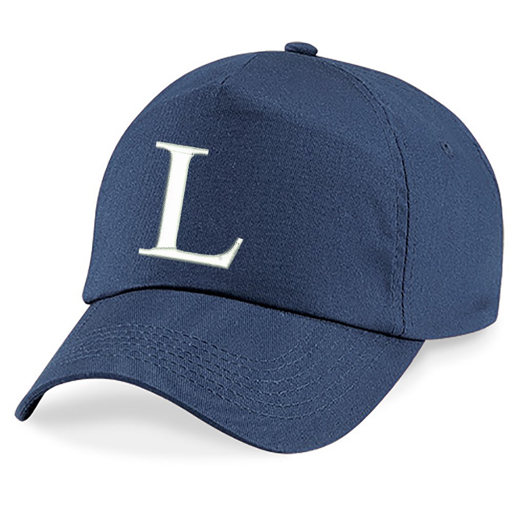 4Sold 1976 Boys L 4Sold Childrens Quality Cotton Summer Sun Hat New Children Schoo Kids Caps Navy Blue Hat Sport Alphabet A-Z Gir Adjustable Basebal Cap