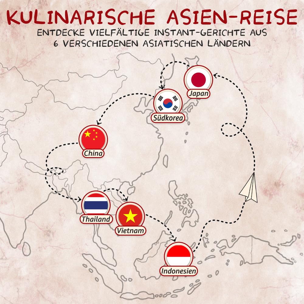 Entdecke die Nudelstrasse Box: 30 köstliche asiatische Instant-Nudeln im Test!