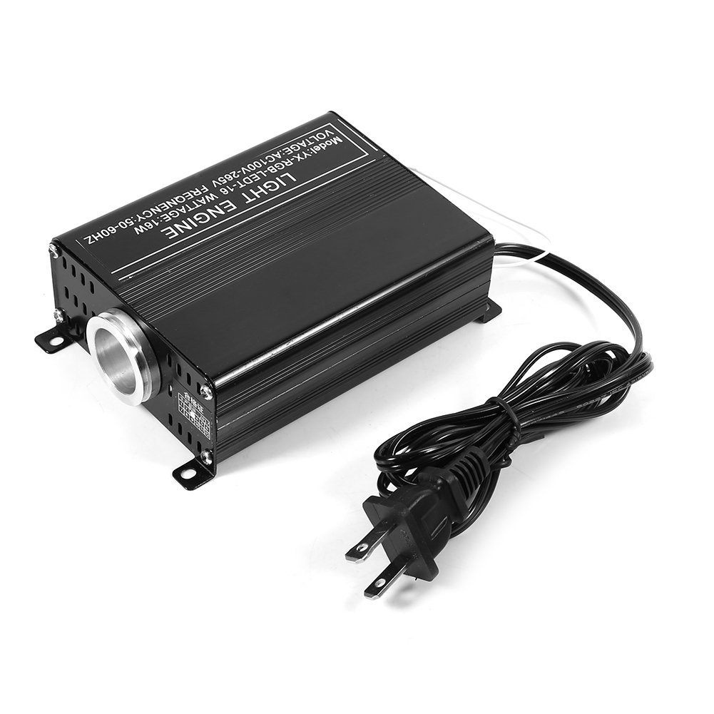 Glasfaser LED Lichtgenerator Sternenhimmel mit Fernbedienung 150 Lichtfasern LED für Schlafzimmer Esszimmer Hochzeit Weihnachten(EU-Stecker)