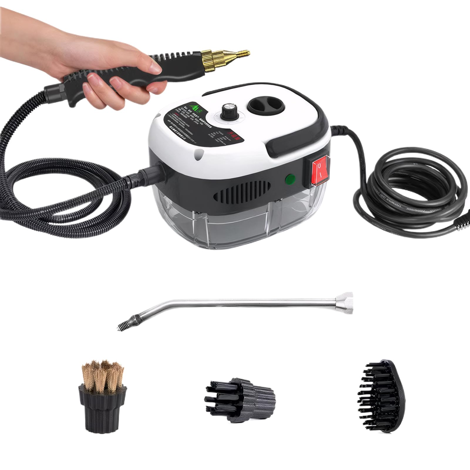 Máquina de limpieza a vapor portátil humanizada para baño, esterilización, aire acondicionado, Limpiador de vapor ABS, campana cocina