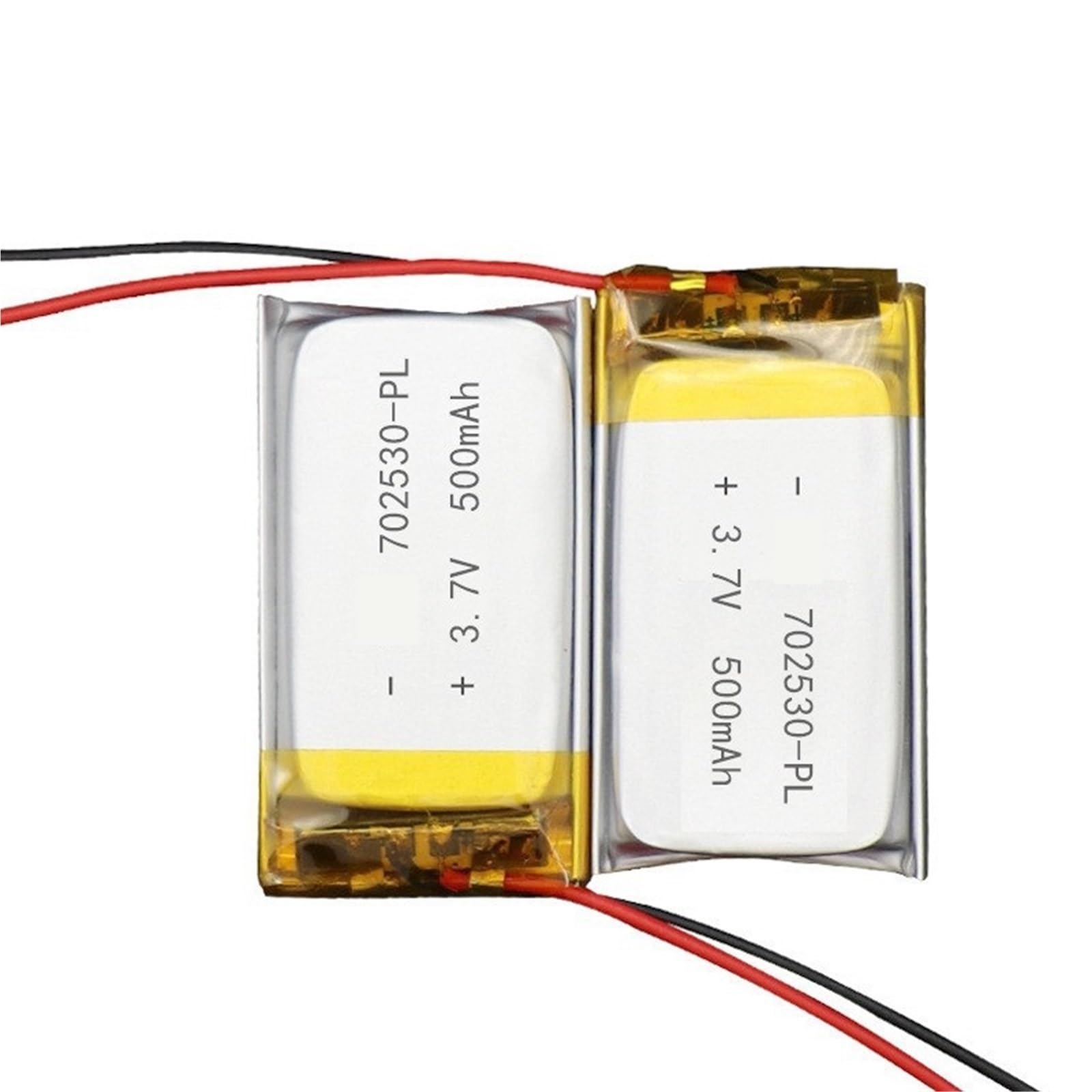 Batería 702530 500 mAh de alta densidad con celdas de polímero 3,7V 3