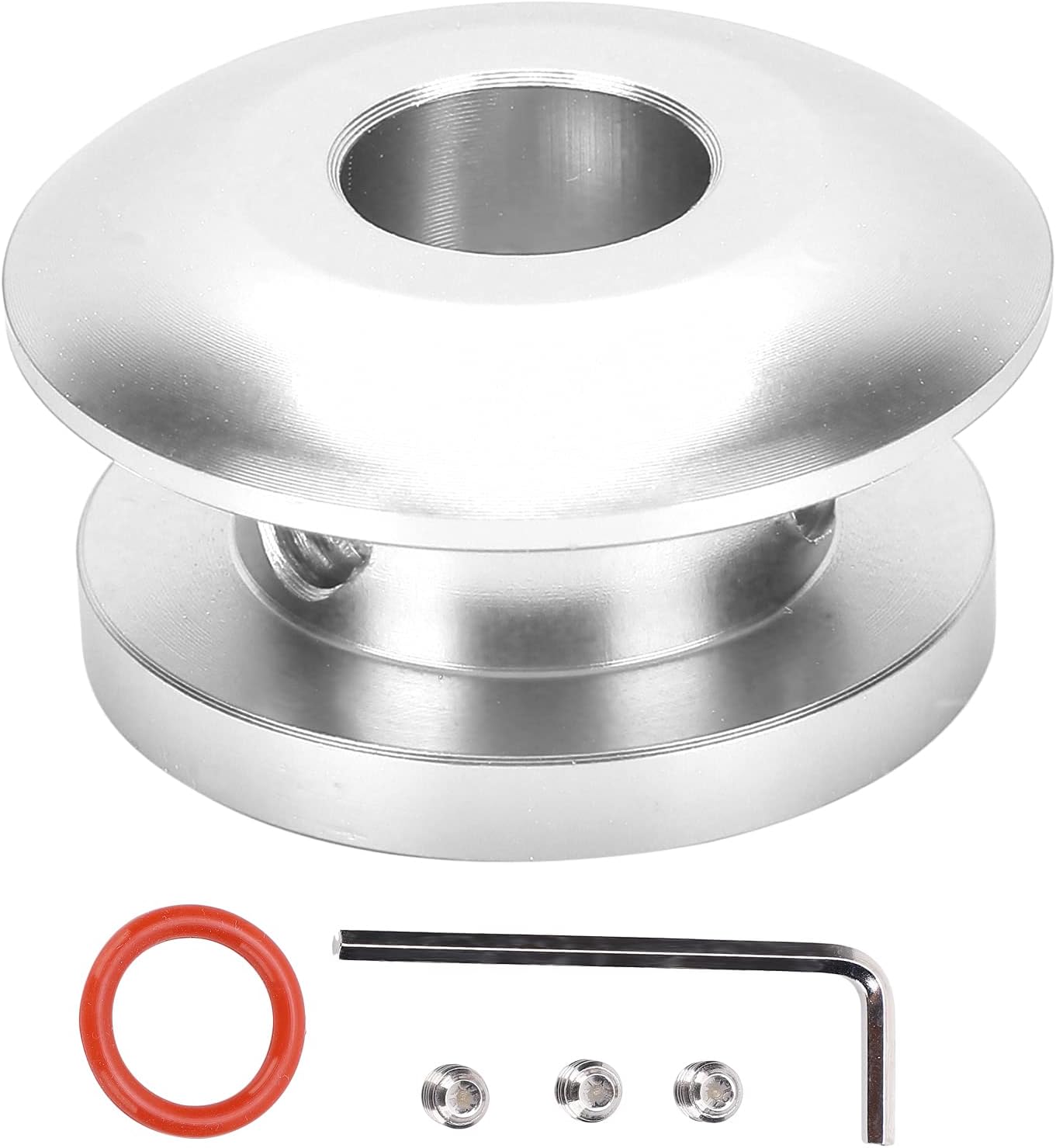Qiilu Shift Knob Stopper, Limiter Shifter Head Buckle Stopper Universal for Car (Silver)