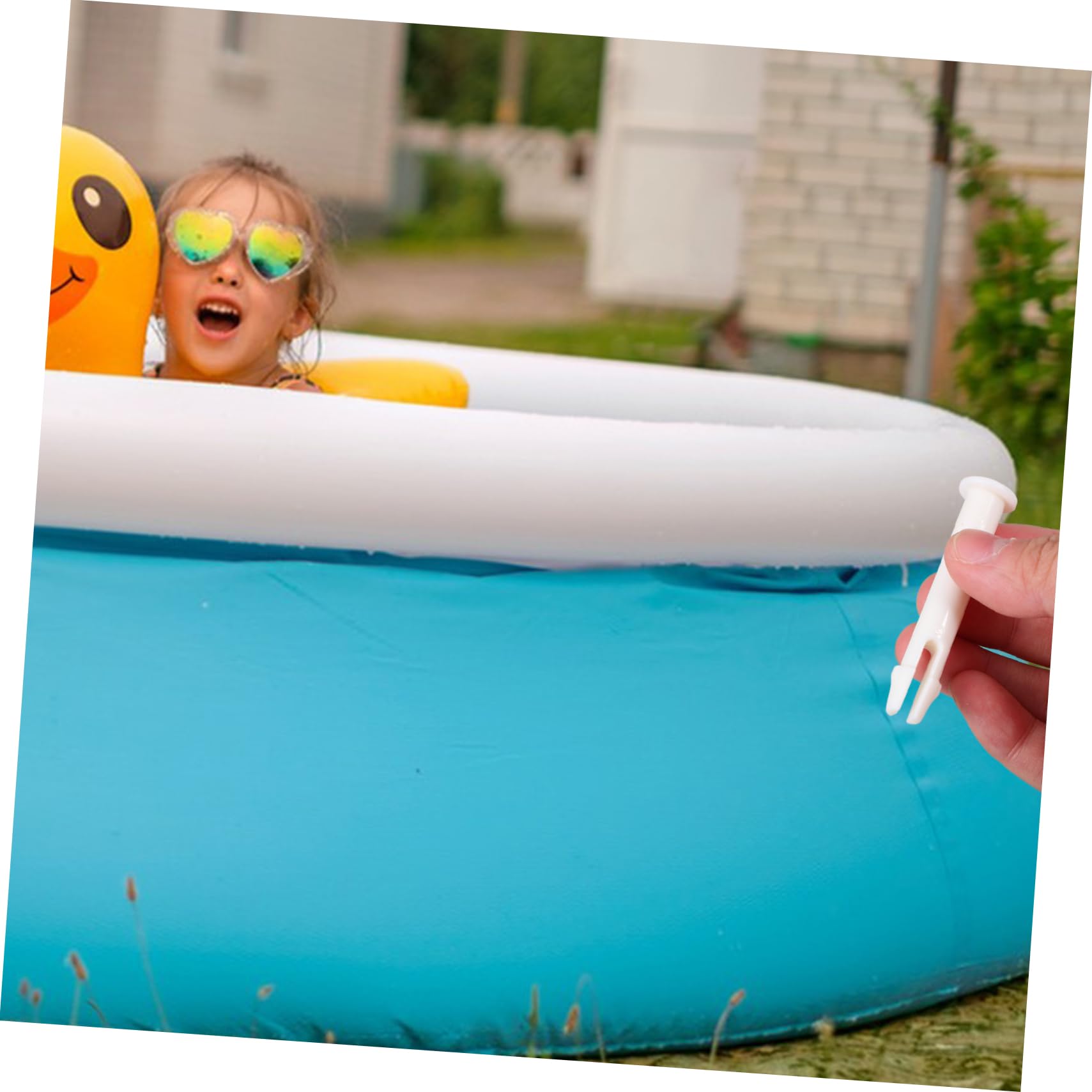 SUPVOX 60piezas Pasadores De Bloqueo para Mango De Limpieza De Piscina Accesorios para Skimmer y Cepillos Instalación Acuáticos
