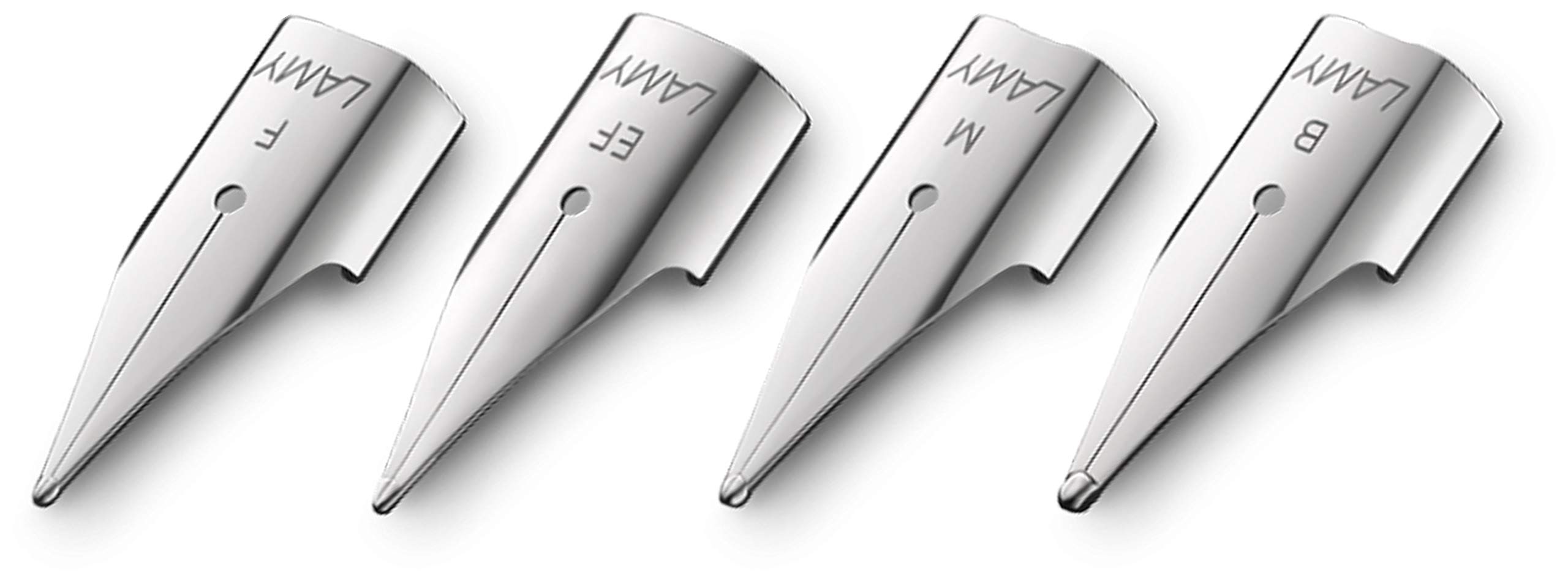 'Lamy "Feather Profi Writing Set For All Standard Lamy AL-star Fountain Pen Models, F, B, M, EF | silber, Feder Set
