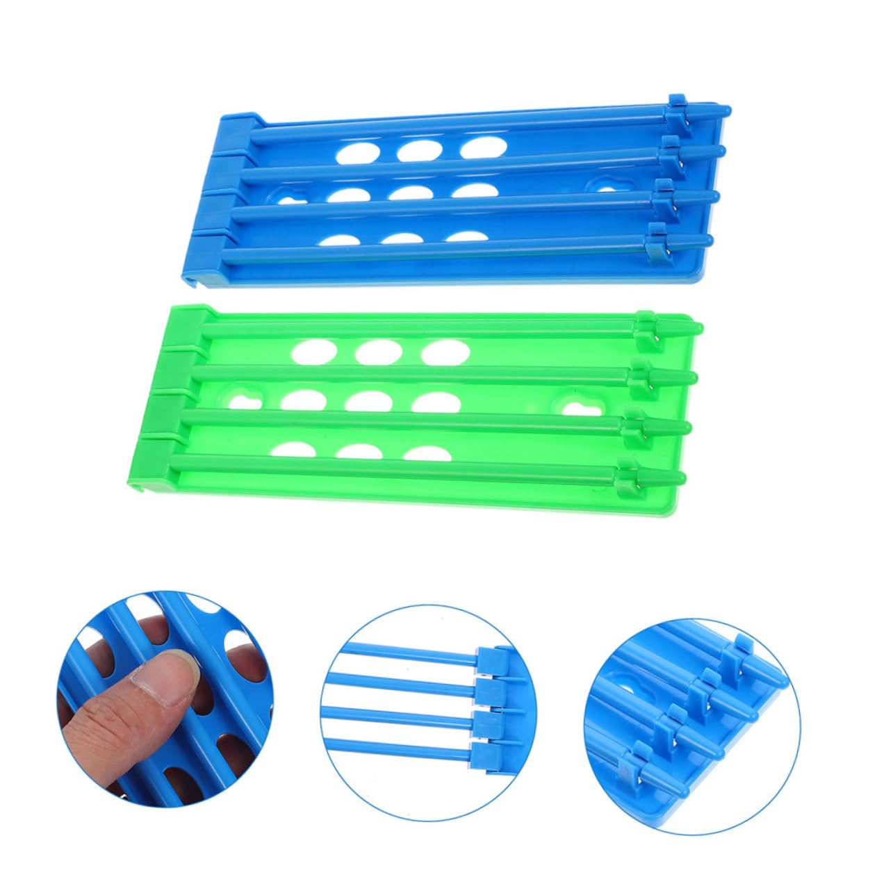 HANABASS 16piezas Soporte para Anillos De De Palomas De Organizador De Anillos para Aves Instalación Rápida y Sencilla Diseño Duradero para Accesorios De Palomas Exteriores