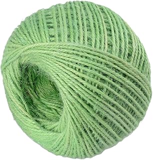 ULDIGI Handmade Gifts Nativity Accessories Nativity Decor Jute String Twine Jute Rope for Crafts Twine String Craft Rope Burlap Decorate Party Decoration Jute Packaging Line Natural