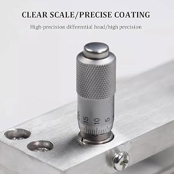 Adjustable Film Coating Applicator, 0-3500m Thickness Adjustable, with Stainless Steel Scraper, High Precision Wet Film Preparation Device, Lab Doctor Blade Coating Machine (300mm)