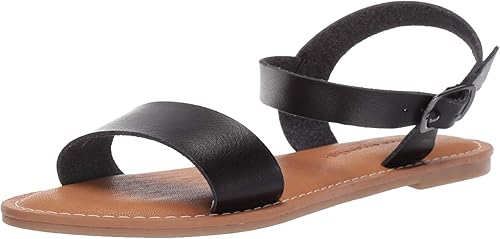 Amazon Co Jp Amazon Essentials 2ストラップ バックル サンダル レディース シューズ バッグ