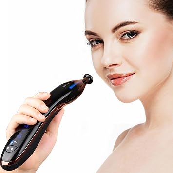 Plasma Pen Professional for Acne Treatment, Professional Skin Care Machine for Acne Scar Removal, Shrinking Pores & Facial Lifting Firming, Portable Beauty Device with USB Charger