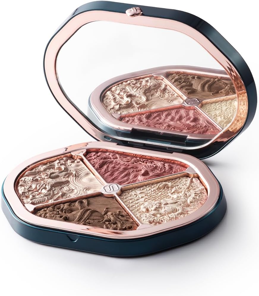 Constellation Floral Engraving Contour Palette