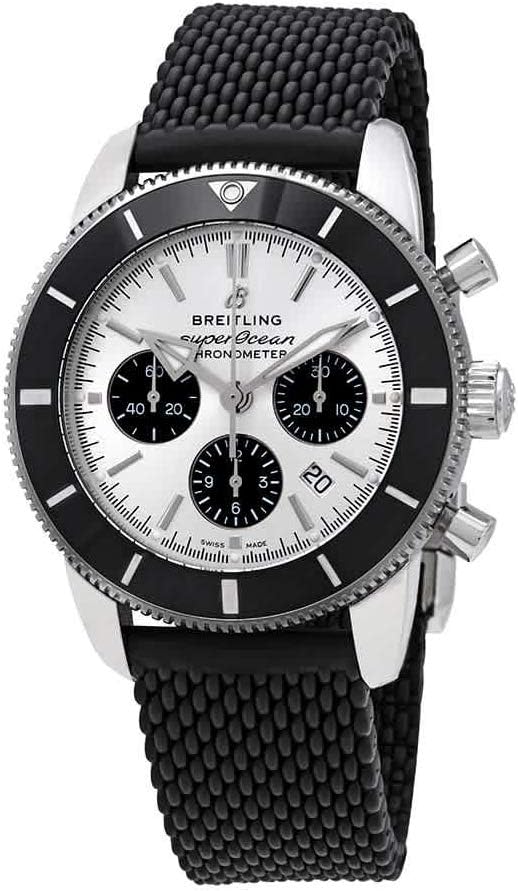 BreitlingMens Superocean HÉRITAGE II B01 Chronograph 44mm AB0162121G1S1 New 2018 Model