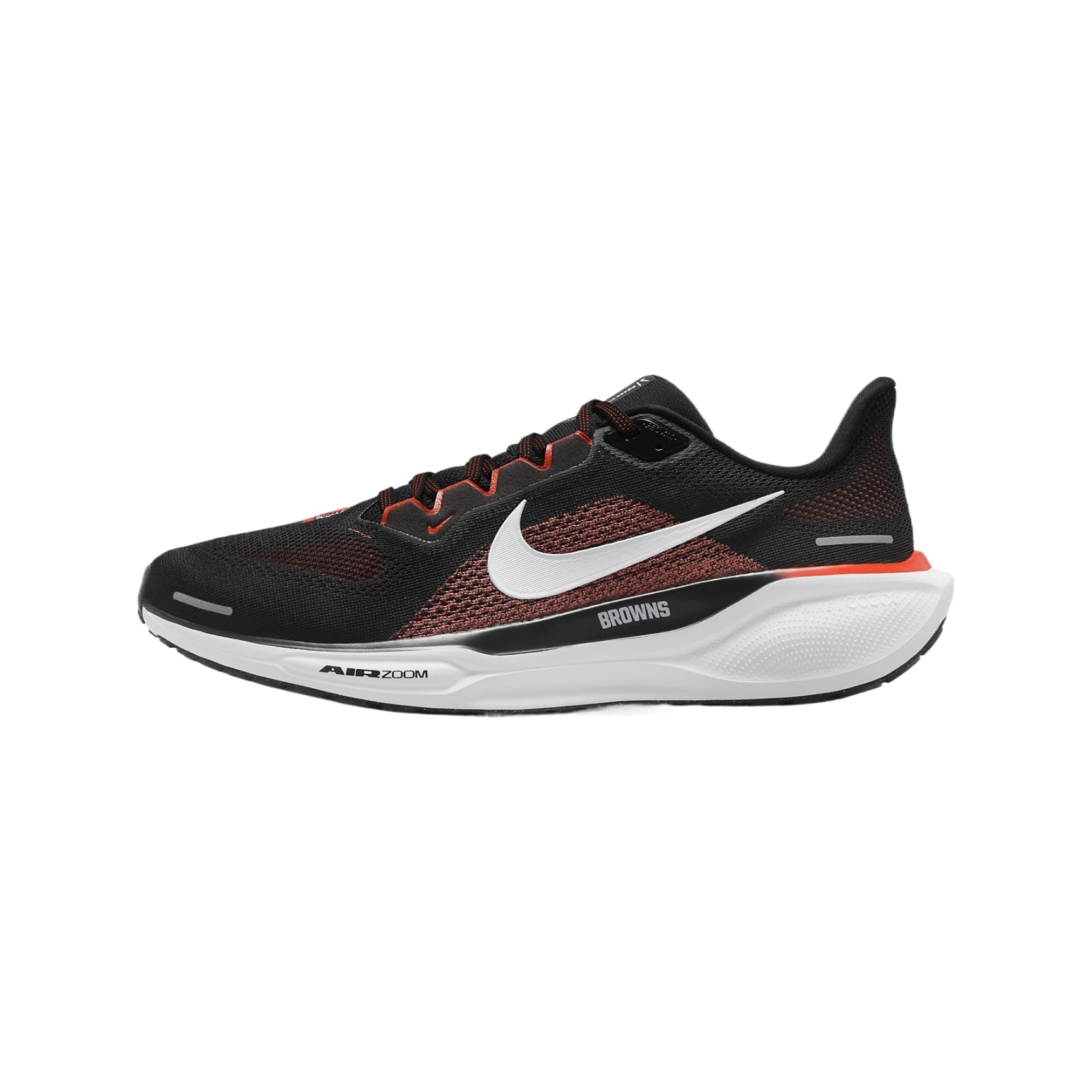 Pegasus 41 Men's Road Running Shoes (FZ5075-001, Black/White/Team Orange/White) Size 9.5