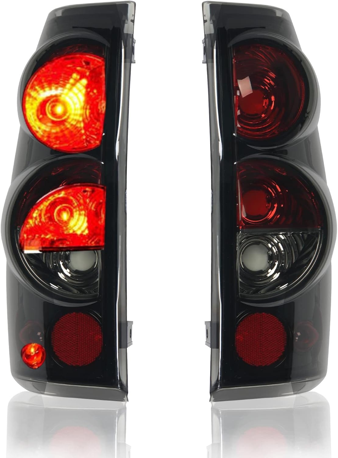 MILLION PARTS Tail Light Assembly Pair Compatible with 1999