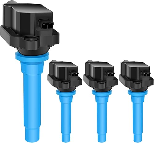 Vista 2195 de SCITOO 1 bobinas de encendido con 4 bujías de iridio para Chevrolet 2011-2015 Cruze 1.4L 2016 Cruze Limited 1.4L 2012-2020 Sonic 1.4L 2013-2021 Trax