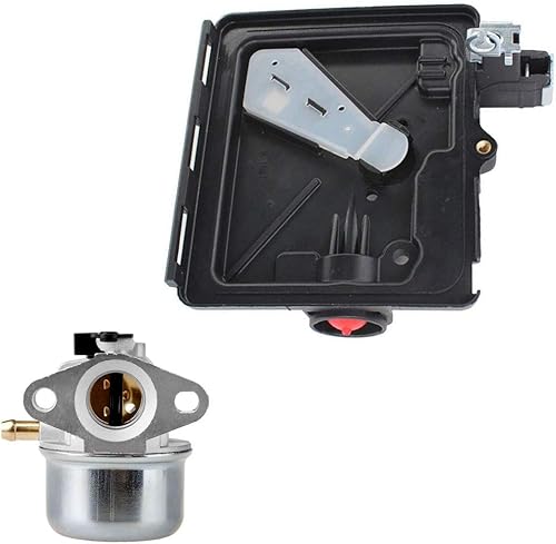 Miniatura 3 de Cnfaner 799868 Carburador para motores de 4-7 hp sin estrangulador, 498170 799872 694202 497586 498254 790821 122000 124T02 124T05 Cortacésped