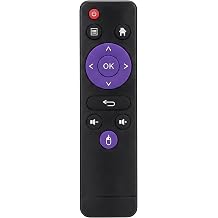 Replacement Remote Control for H96 Android TV Box Compatible with H96pro+ H96RK3318, H96X3, H96Max H616, MX10 PRO, H96Mini V8, X10 Plus HK1BOXH96-Remote