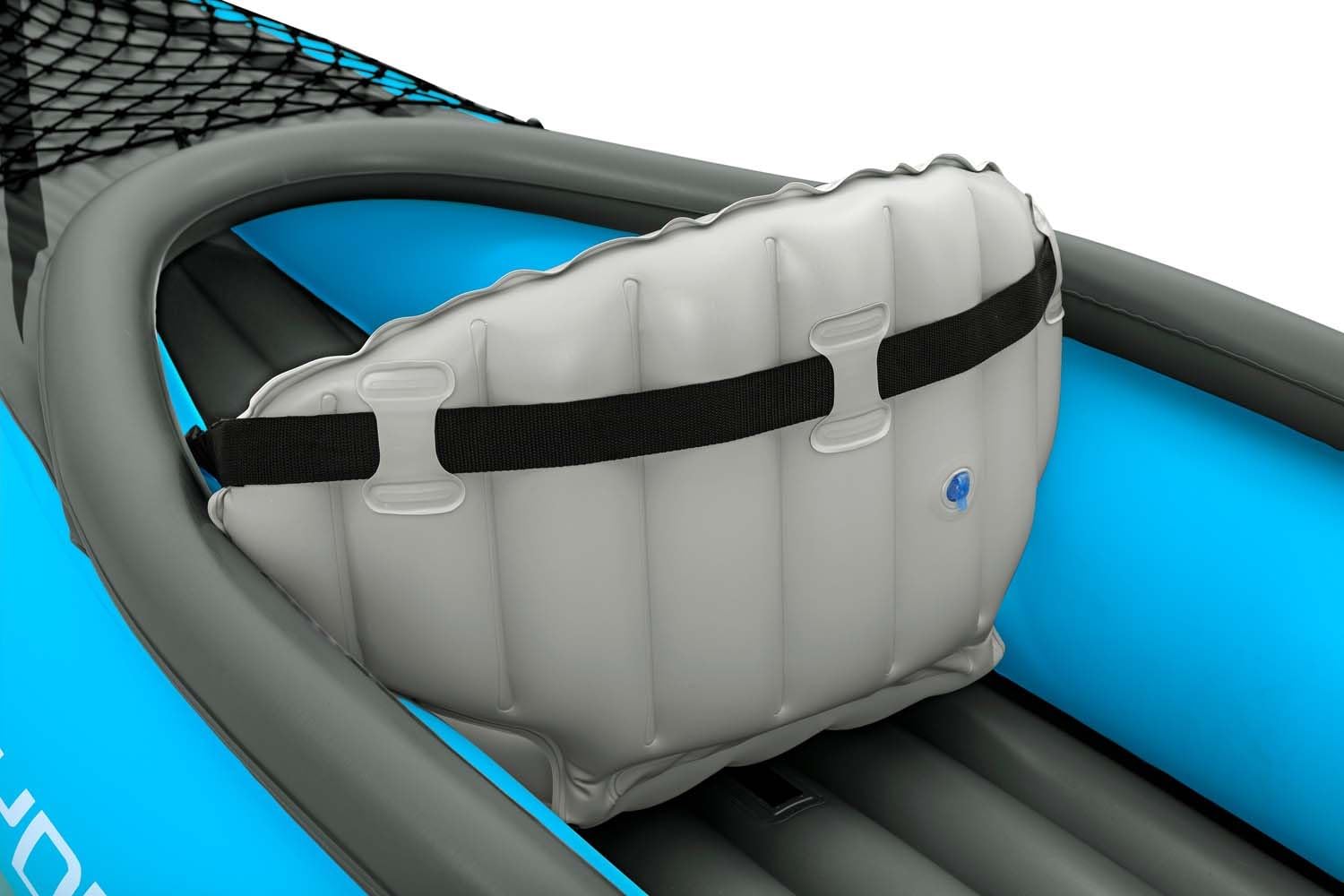 Bestway | Hydro-Force Cove Champion X2 Kayak| Inflatable Boat Set with Hand Pump, Paddles, Seats, Fins And Storage Bag | Two Seater